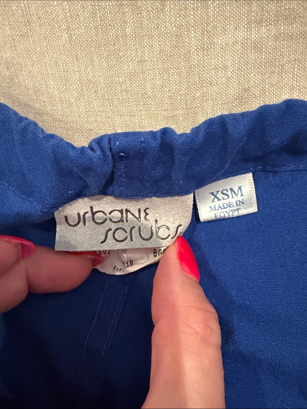 Urbane Galaxy Blue Scrub Pant